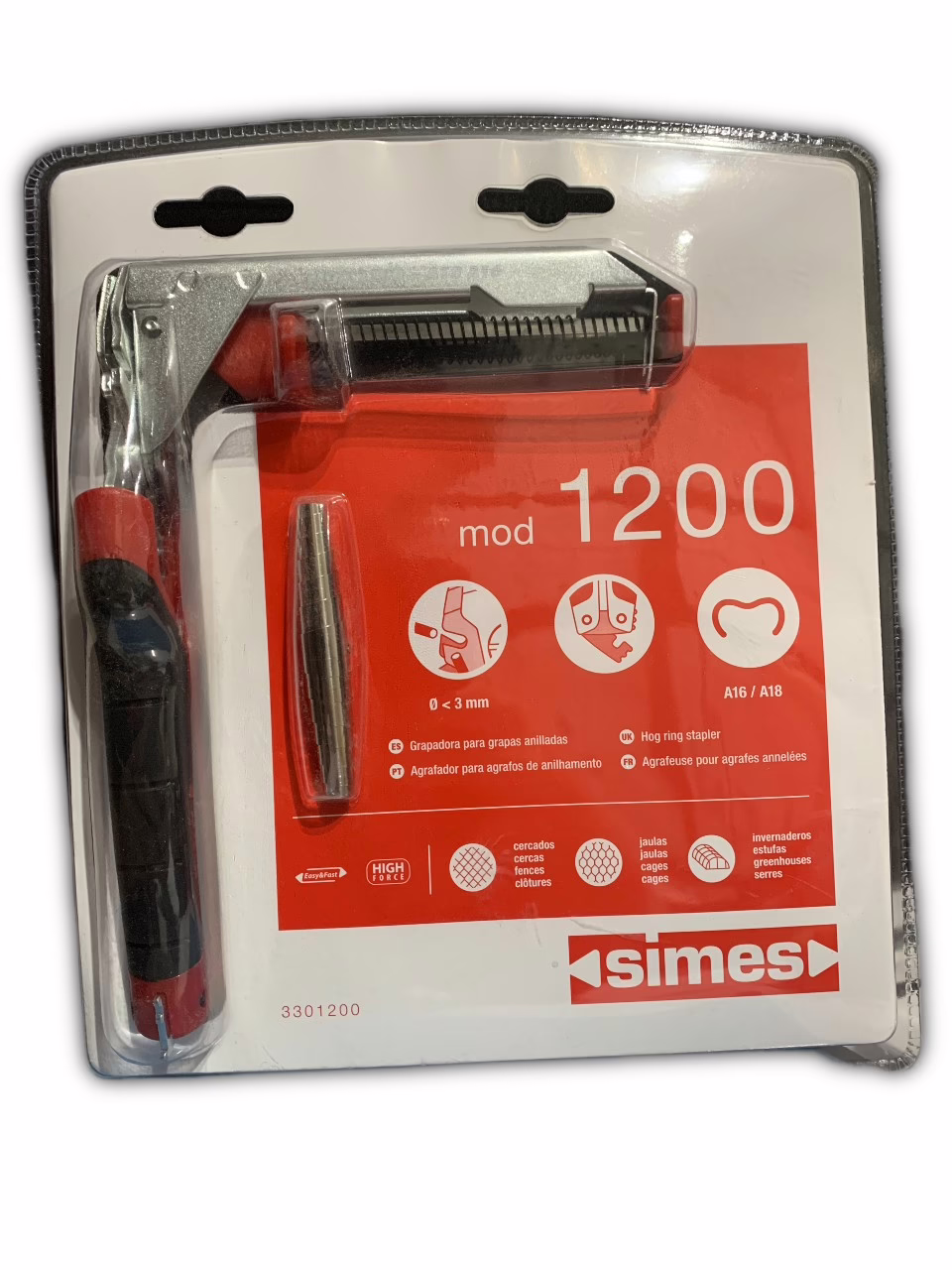 Grapadora manual 1200 Simes