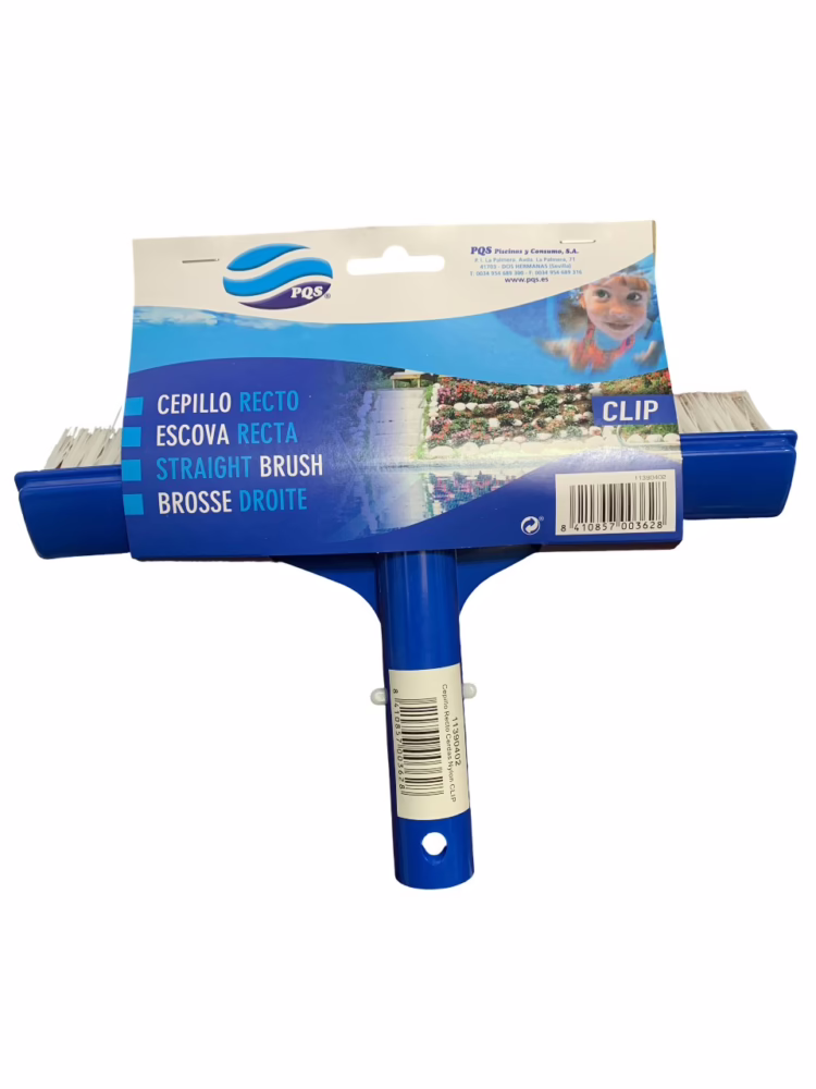Cepillo recto 25cm PQS con clip