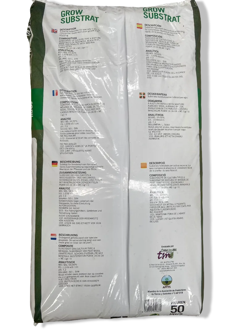 Sustrato Grow Substrat 50 L - Imagen 2