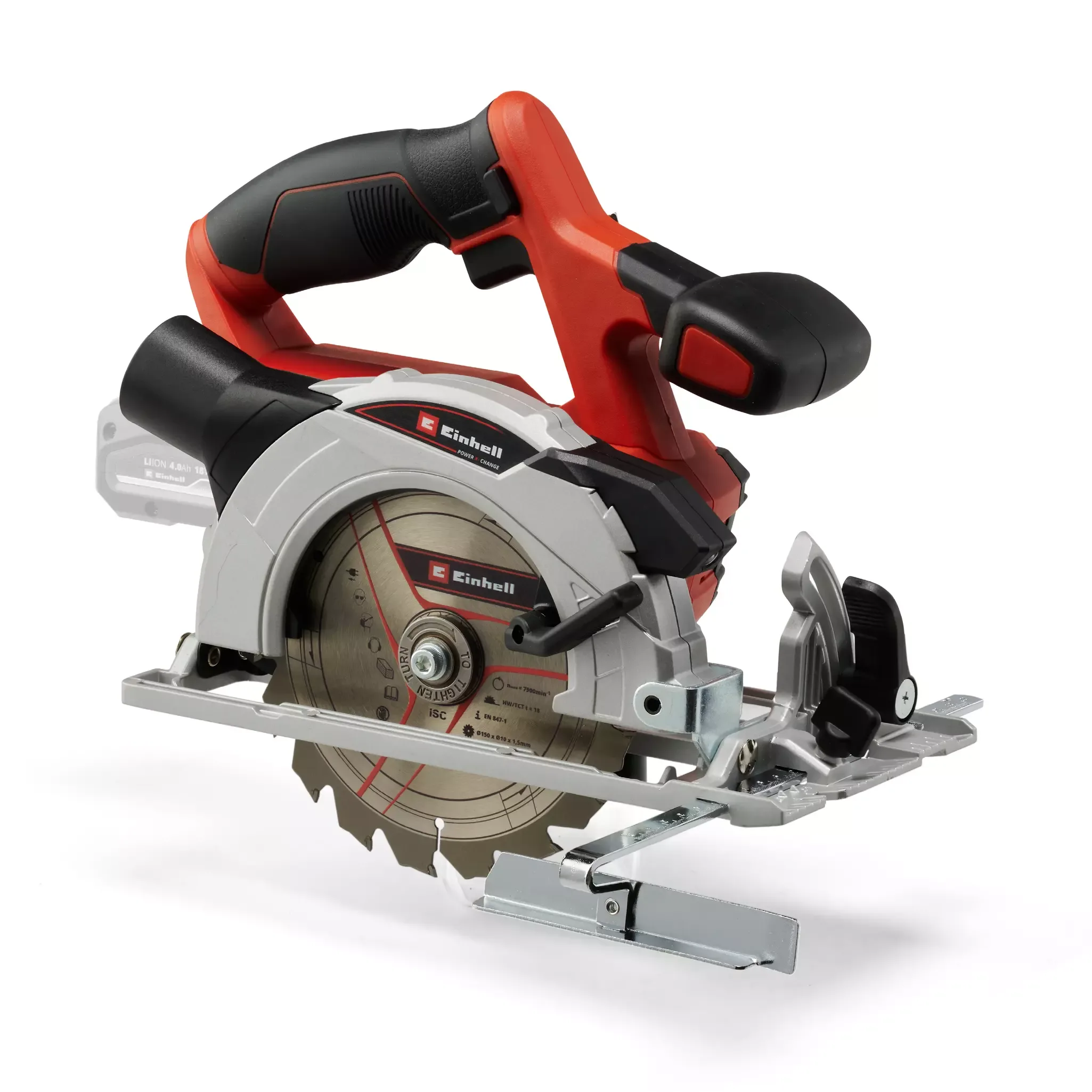 Sierra circular a batería Einhell TE-CS 18150 Li Solo